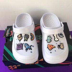 Skechers Womenś Foamies Pup Celebration Footsteps Size 8